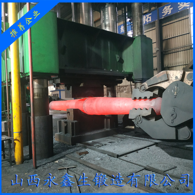 鍛造42CrMo風(fēng)機(jī)主軸毛坯鍛件